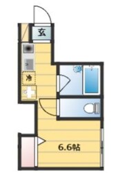 ベイルーム吉野町の物件間取画像